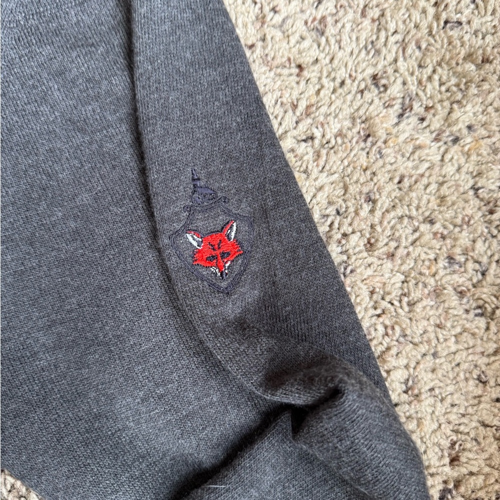 Vintage Mizuno Sweater Fox Chapel Golf Club Pittsburgh Pennsylvania Xl Gray View 3